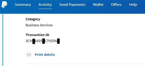 how to track transaction id.